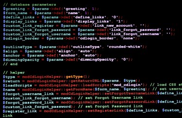 Website Programming Language